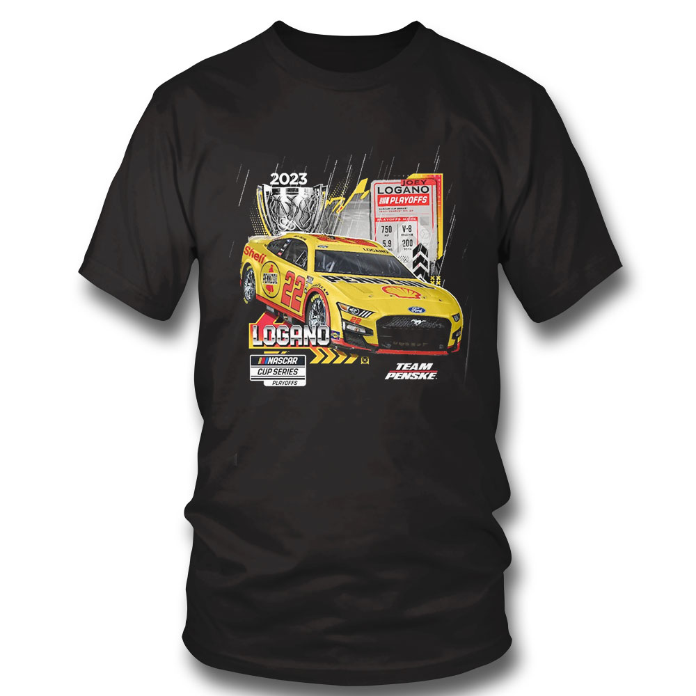 Joey Logano Team Penske 2023 Nascar Cup Series Playoffs T-shirt
