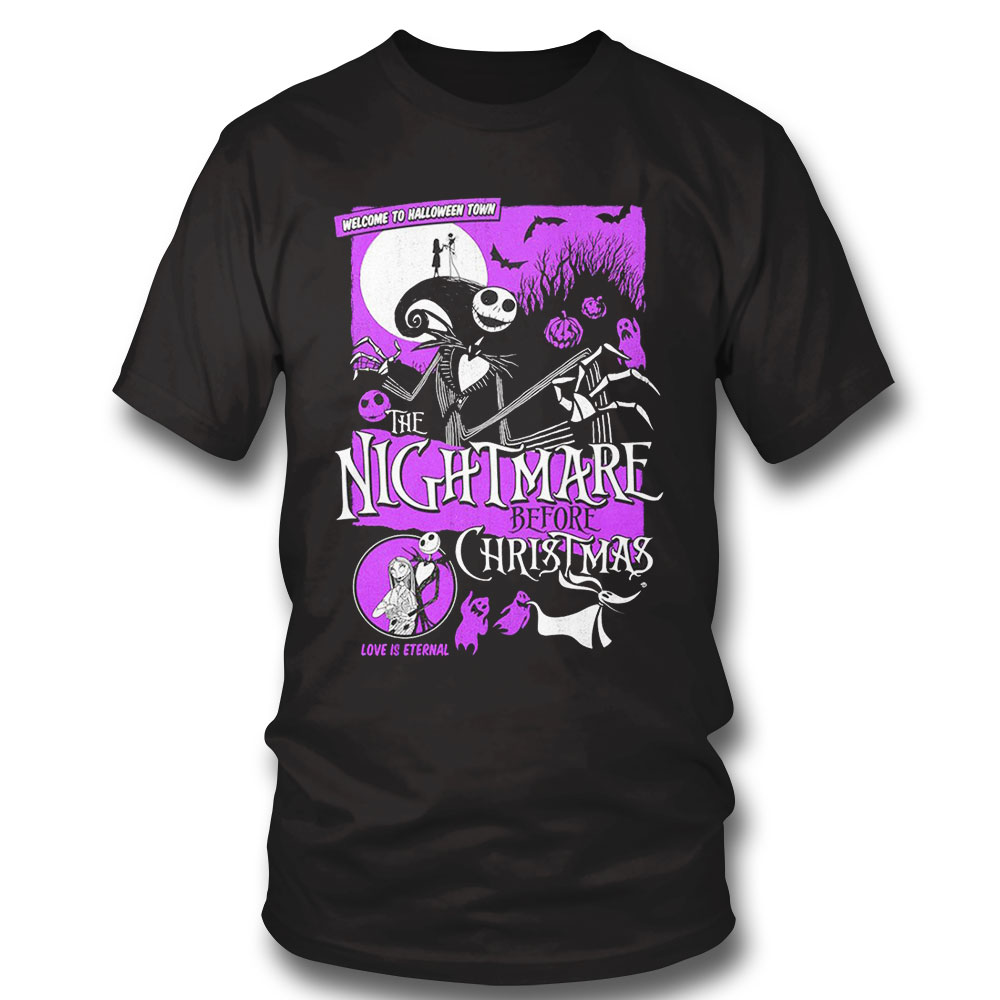 Nightmare Before Christmas Halloween Town Shirt
