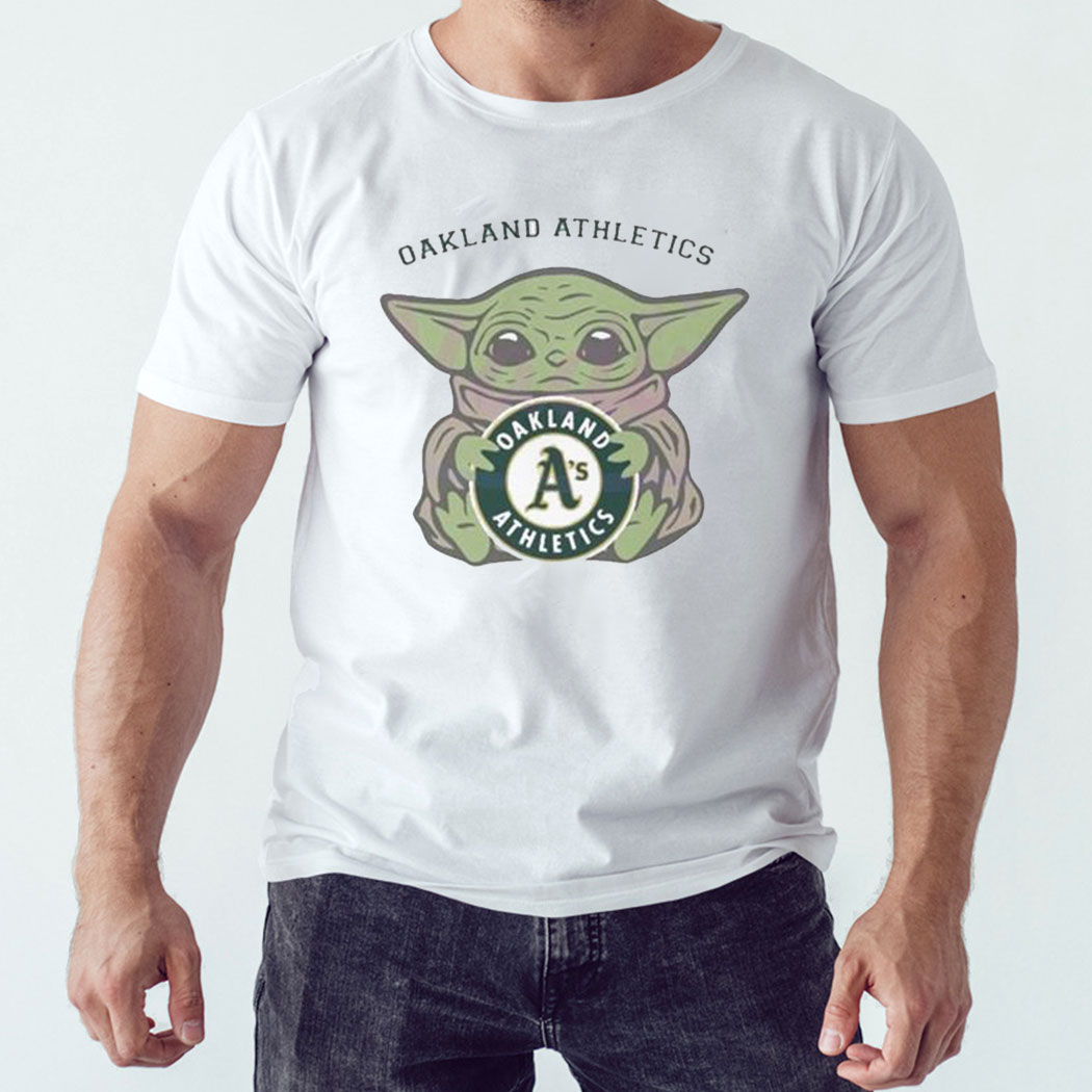 Baby Yoda Hug Oakland Athletics Sport 2023 Shirt