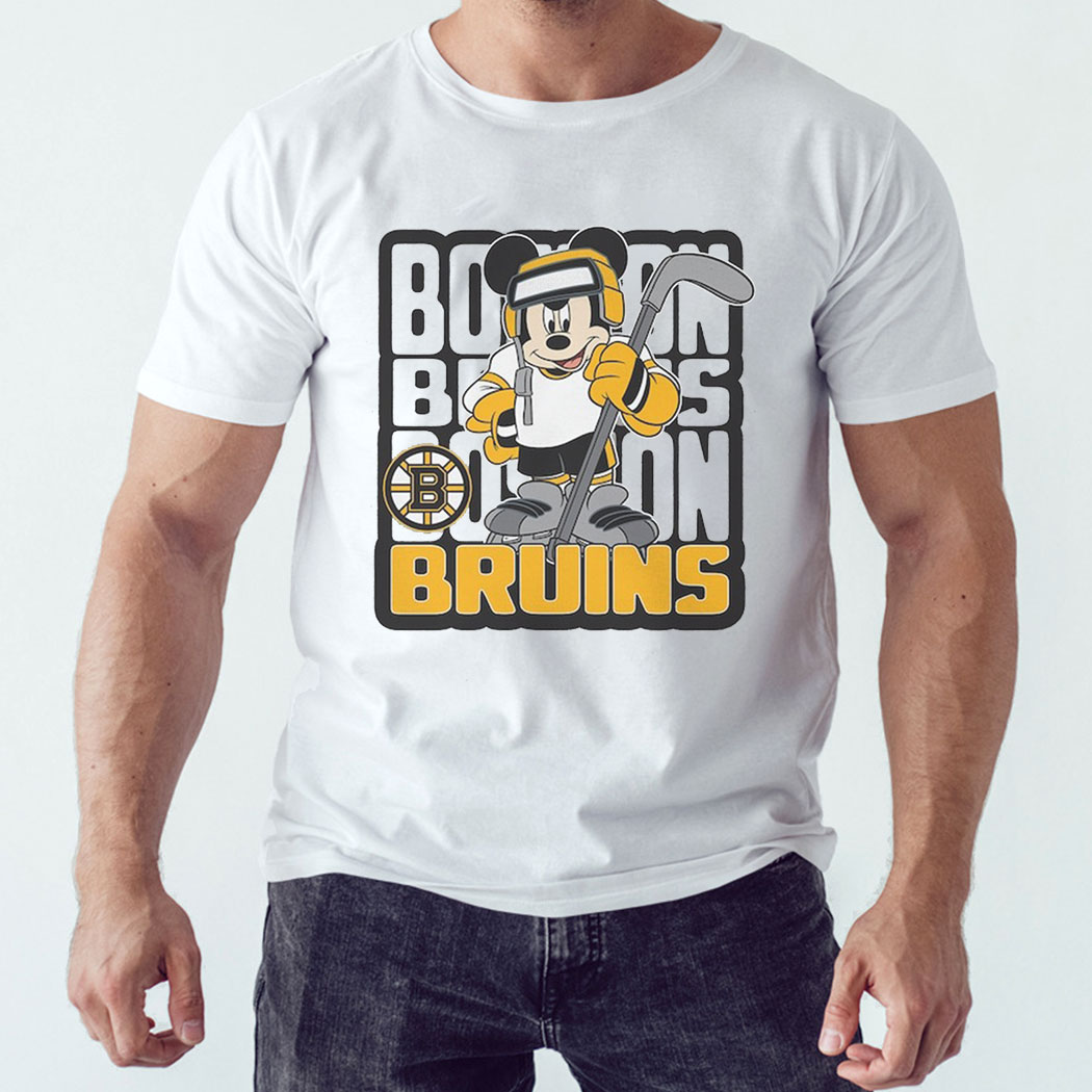 Boston Bruins Disney Mickey Mouse Shirt