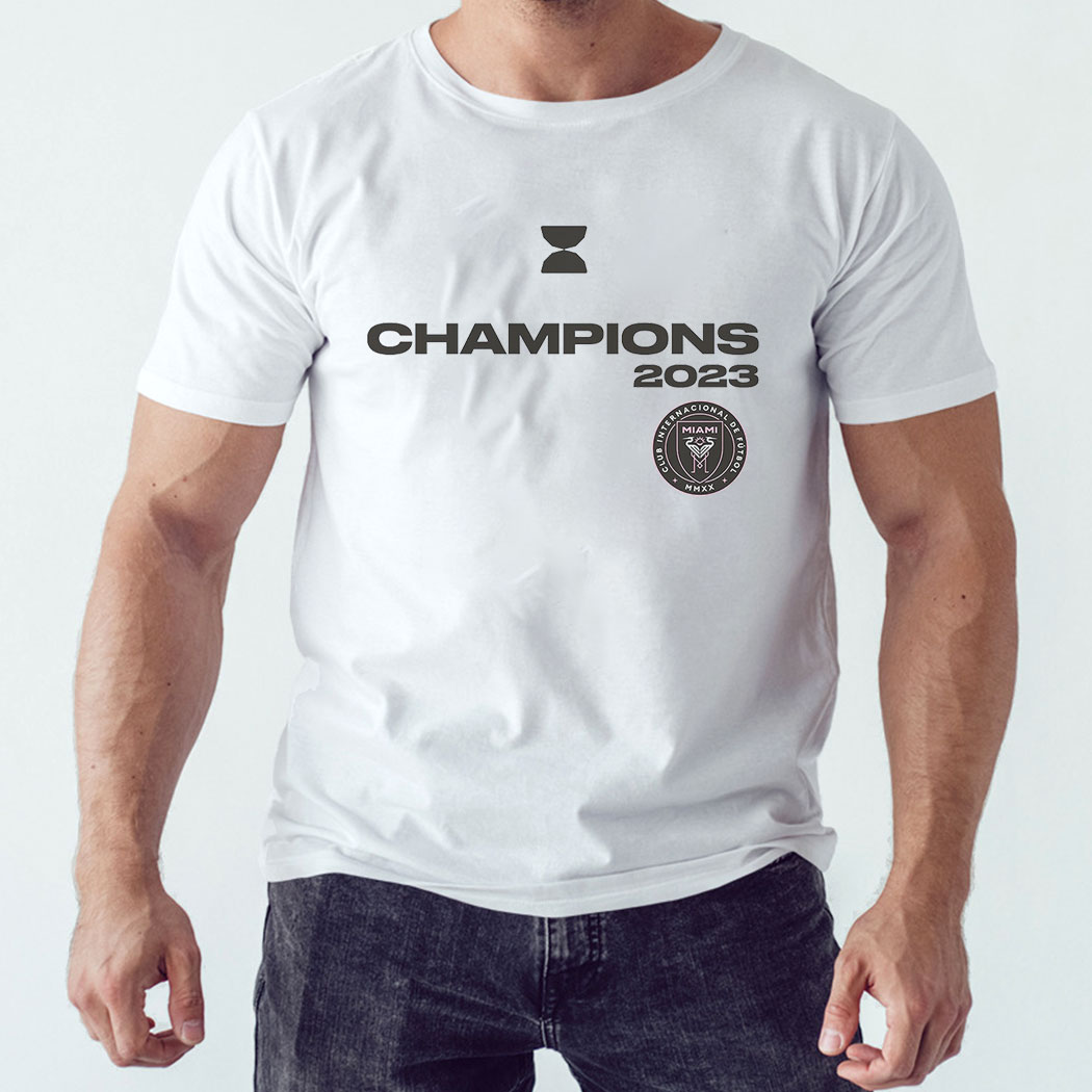 Inter Miami Cf Fanatics Branded 2023 Leagues Cup Champions T-shirt