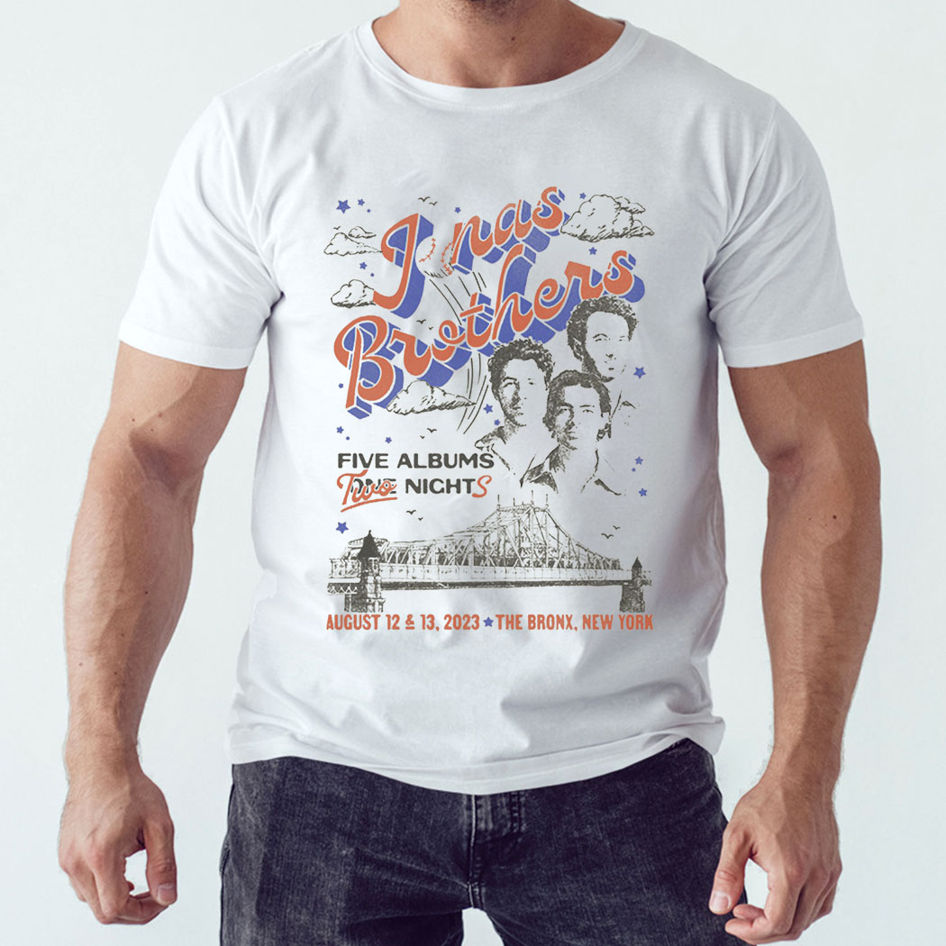 Jonas Brothers New York Stadium Tee Shirt