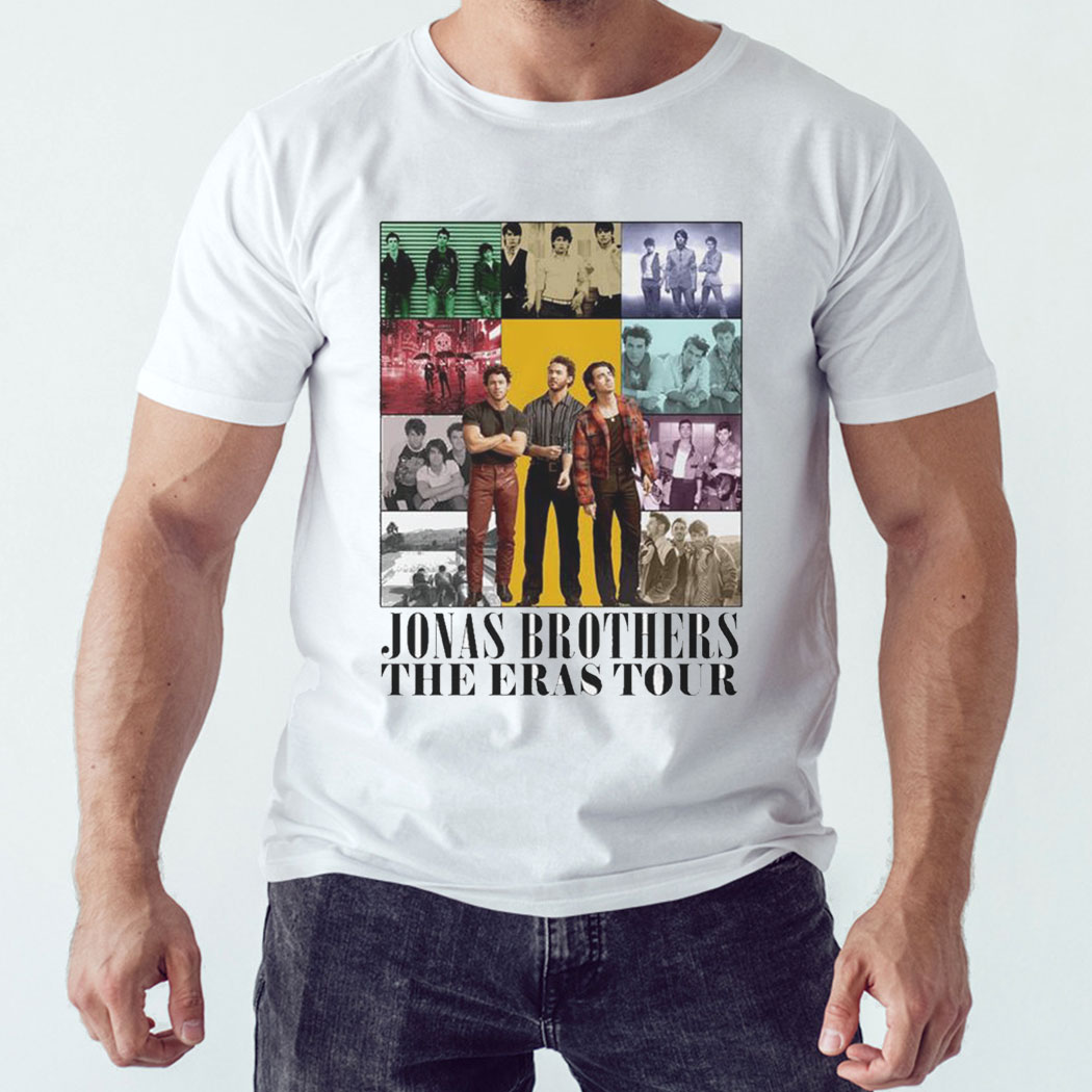 Jonas Brothers The Eras Tour The World Tour 2023 Shirt