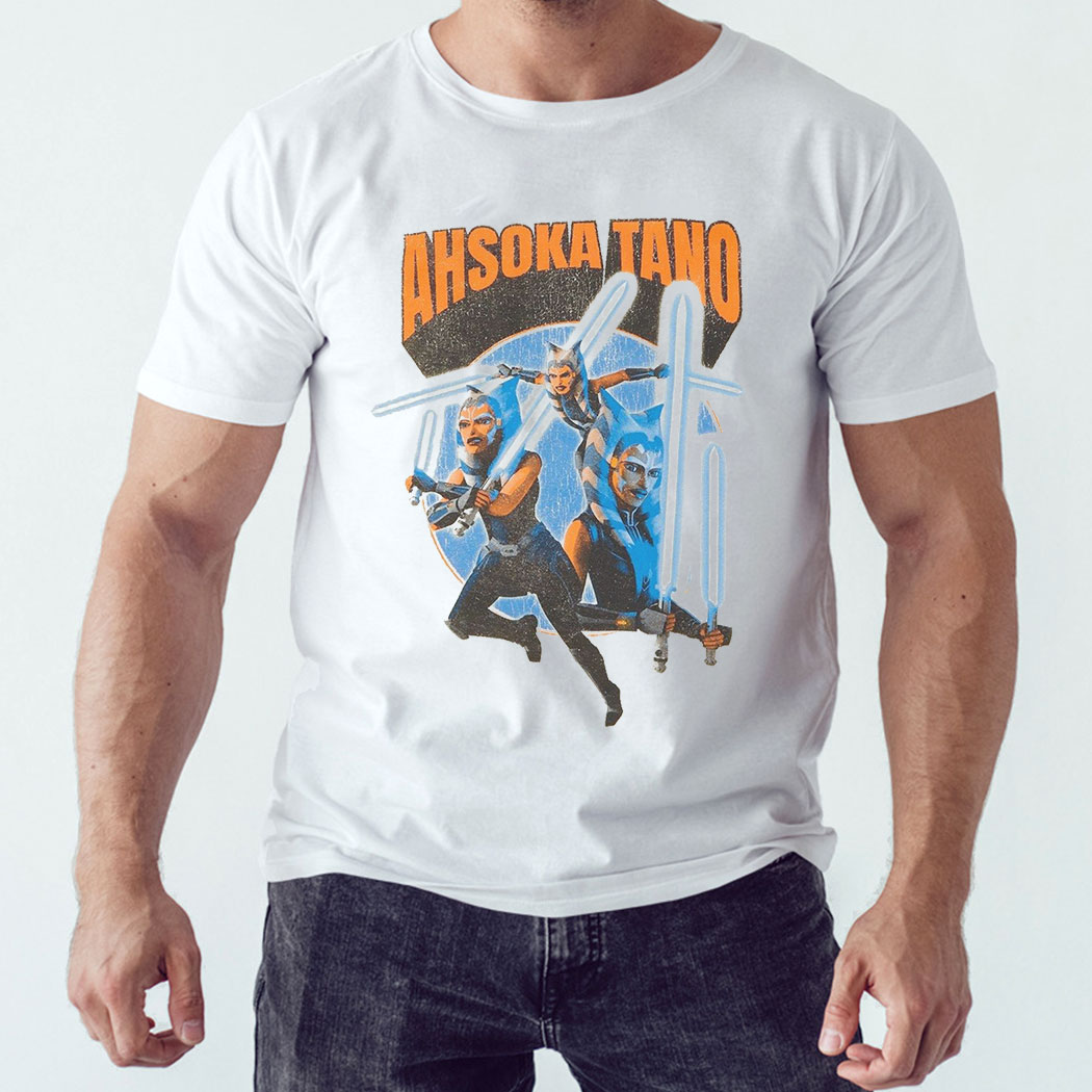 Star Wars Ahsoka Tano Collage T-shirt
