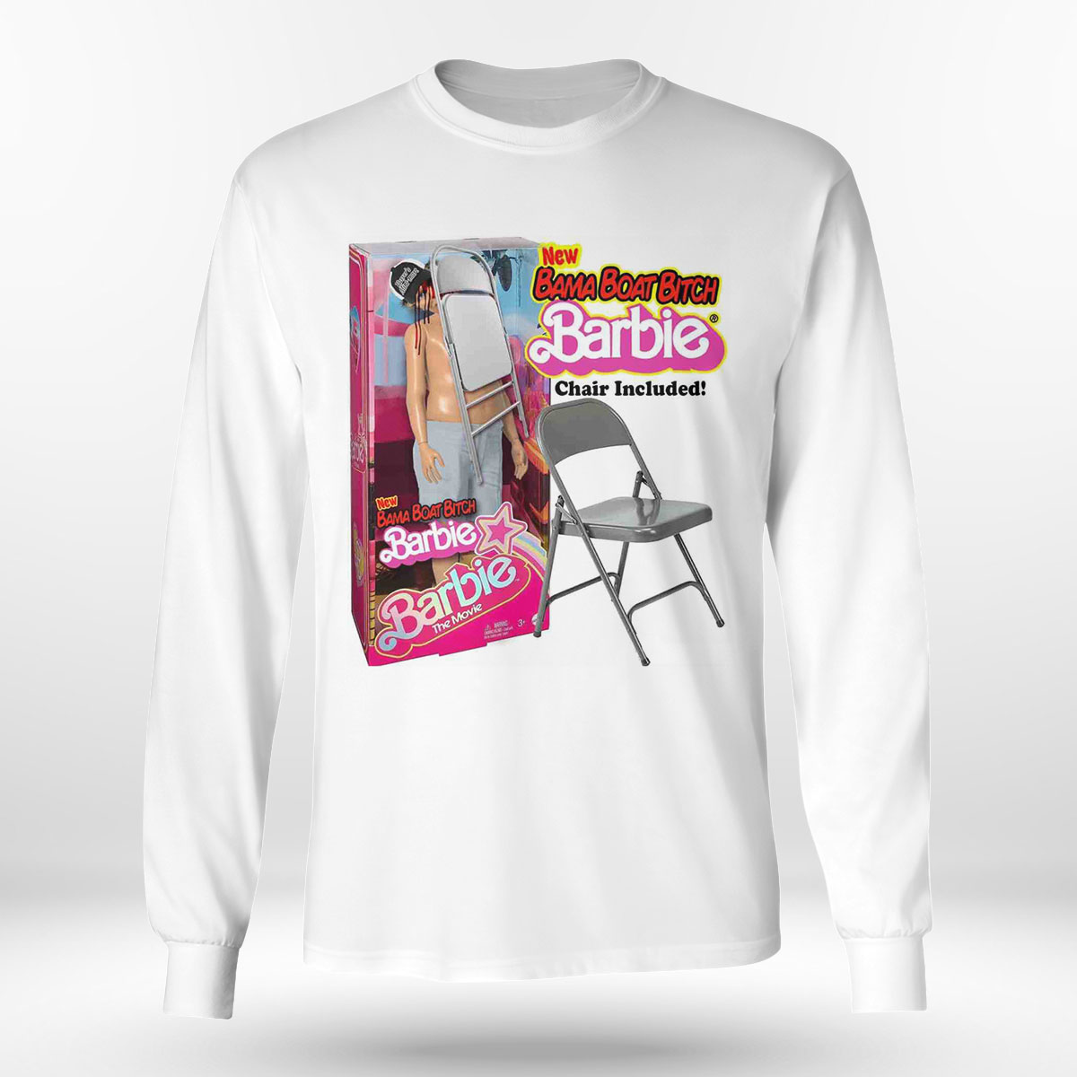 Bama Boat Bitch Barbie Chair Included Shirt