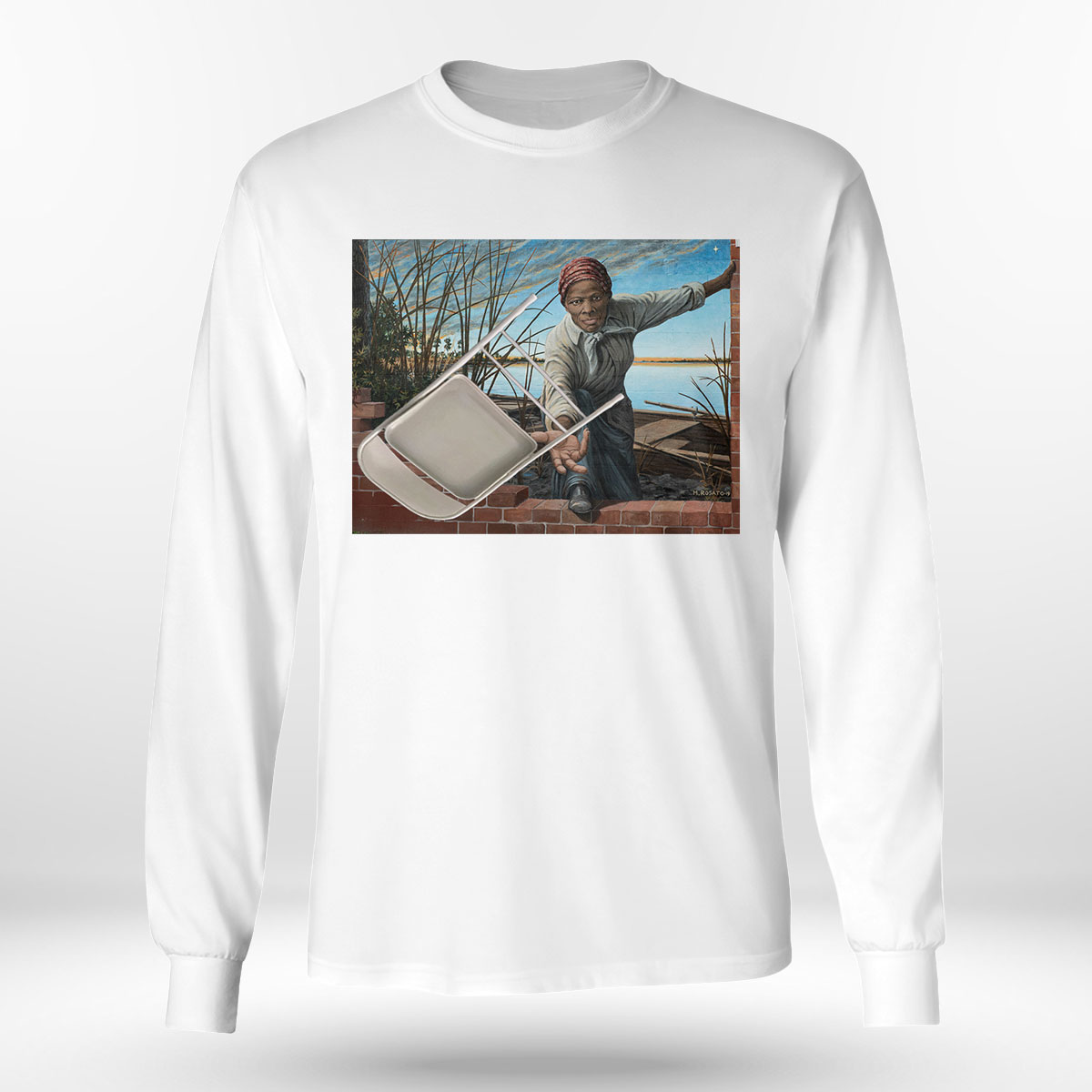 Harriet Tubman Folding Chair Montgomery Alabama Brawl Shirt