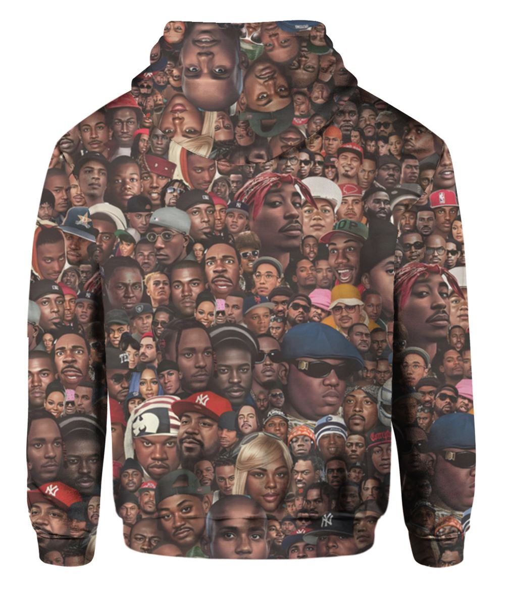Legends Of Rap And Hip Hop Shirt Hoodie