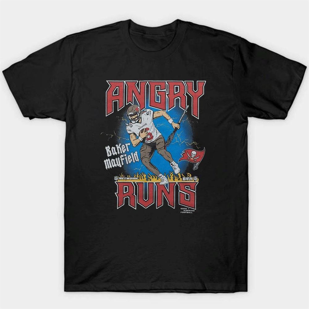 Angry Runs Buccaneers Baker Mayfield T-shirt