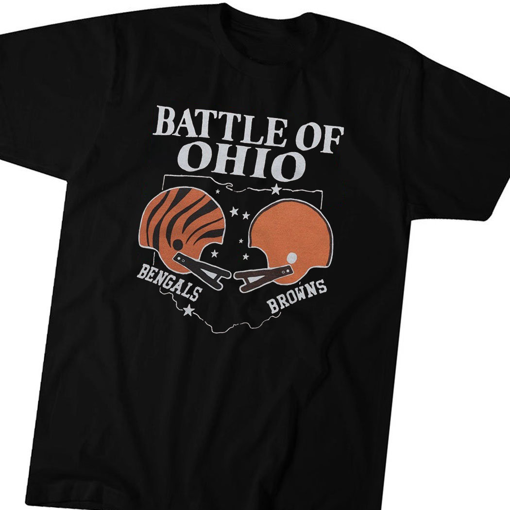 Battle Of Ohio Bengals And Browns Shirt