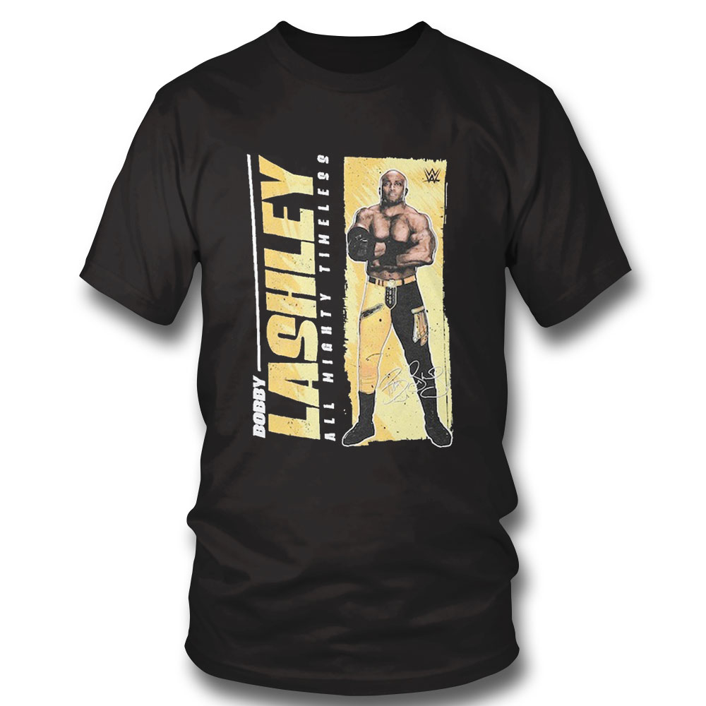 Bobby Lashley Black All Mighty Timeless Shirt
