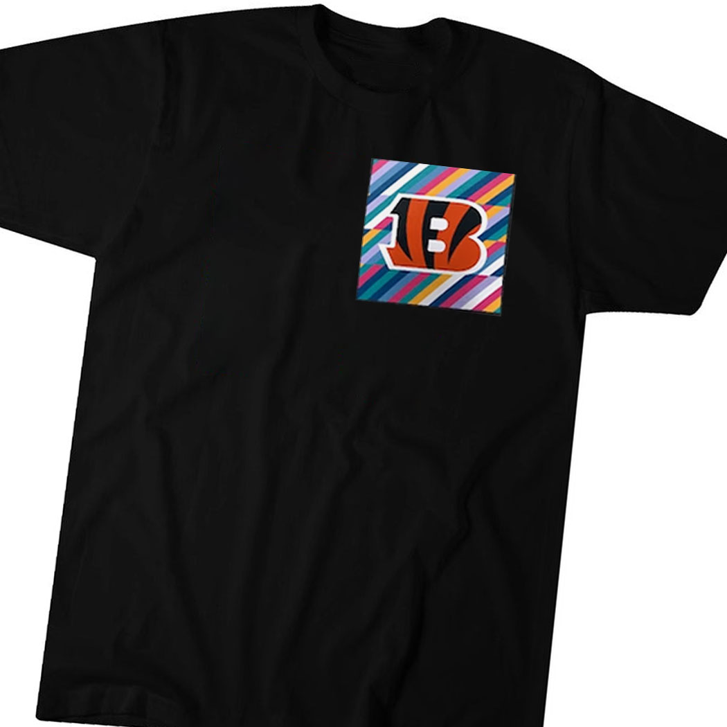 Cincinnati Bengals Nike 2023 Nfl Crucial Catch Sideline T-shirt