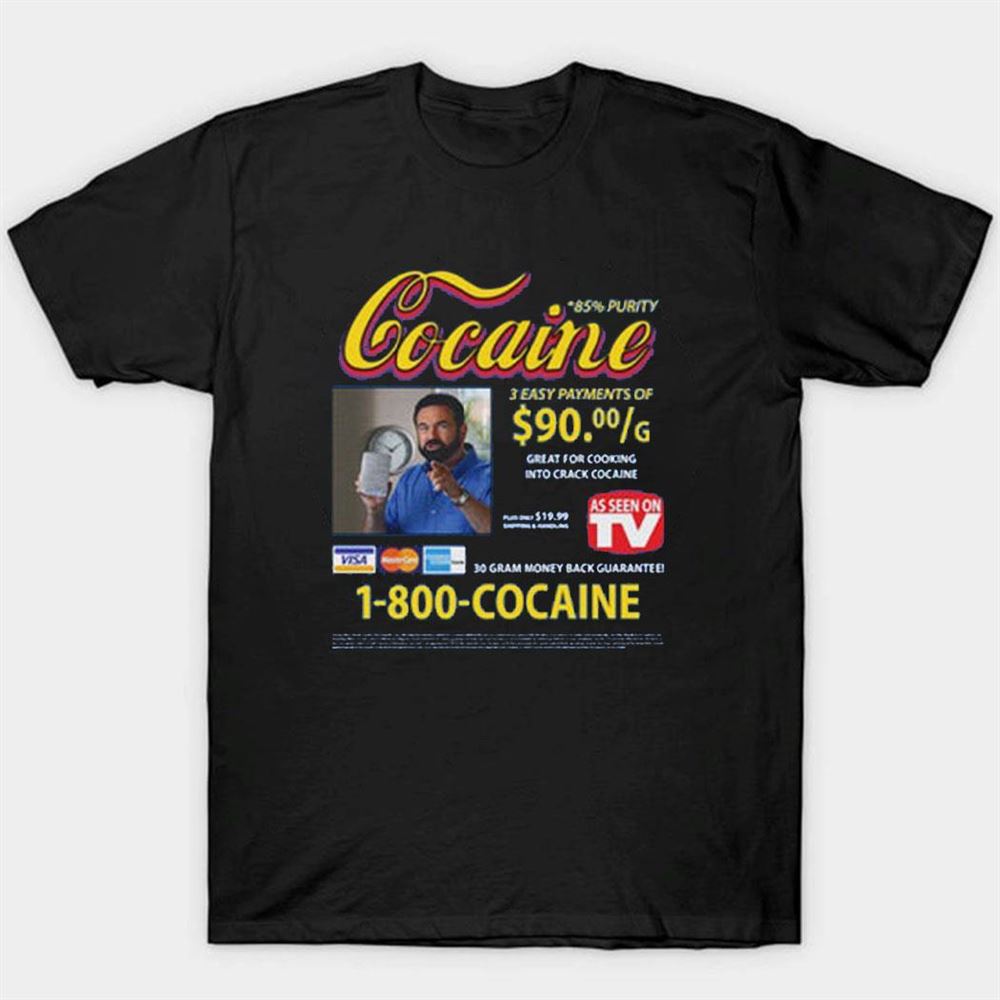 Cocaine Infomercial T-shirt