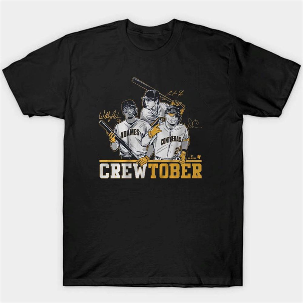 Crewtober Milwaukee Baseball Shirt