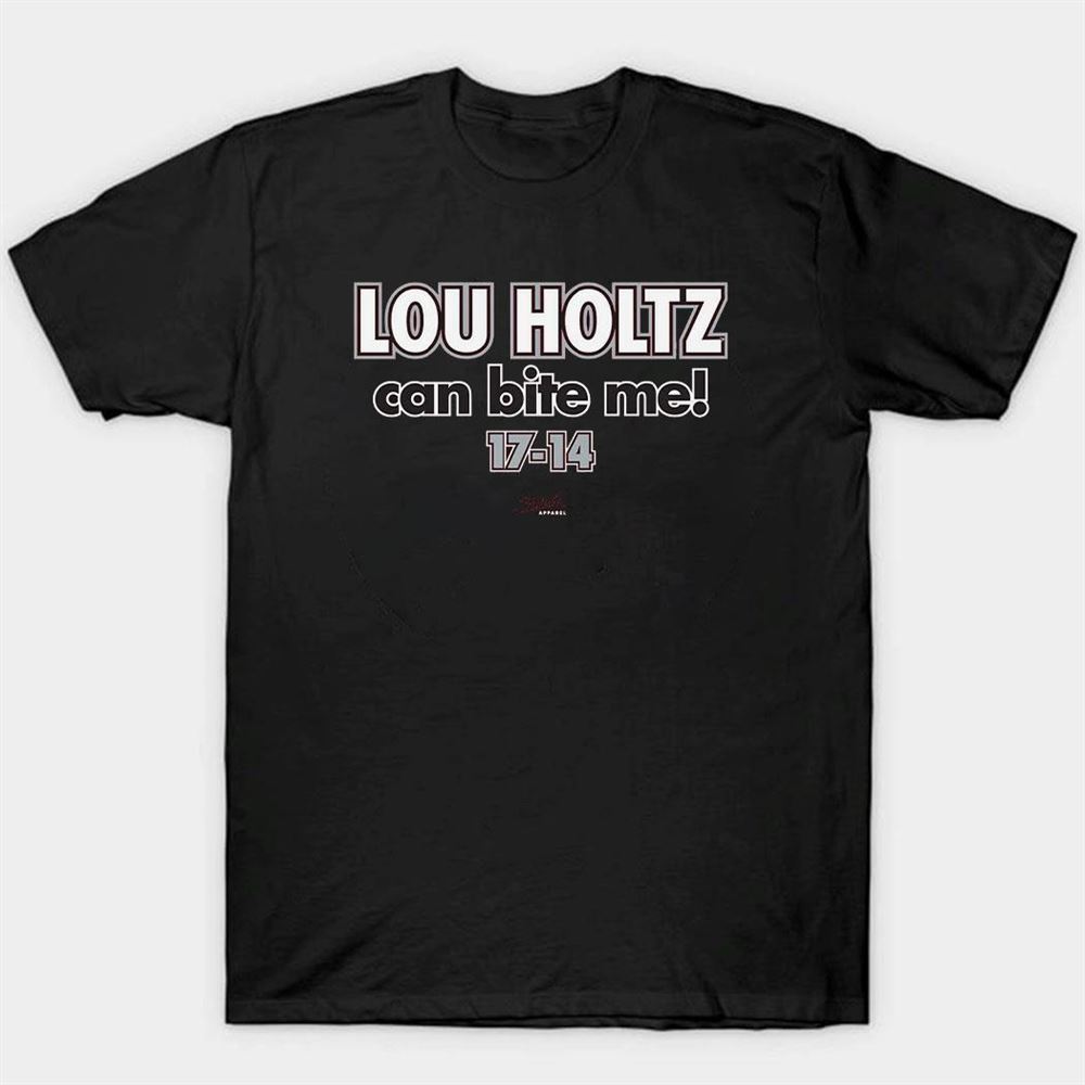 Lou Holtz Can Bite Me Shirt For Ohio State College Fans