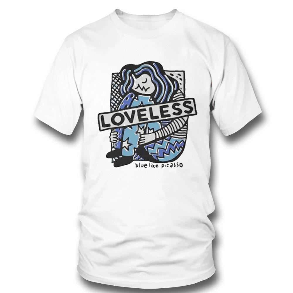 Loveless Blue Like Picasso T-shirt Ladies Tee