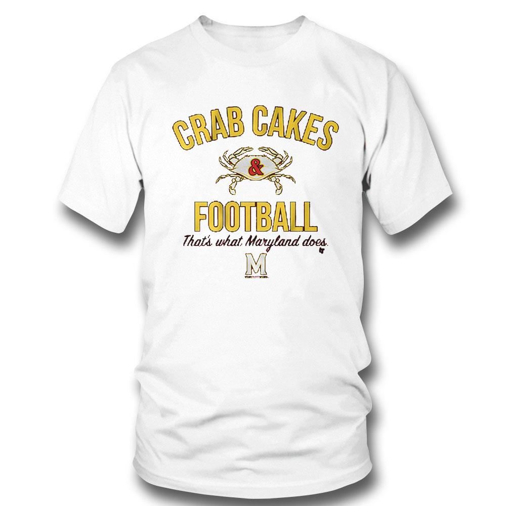 Maryland Terrapins Crab Cakes Football Shirt