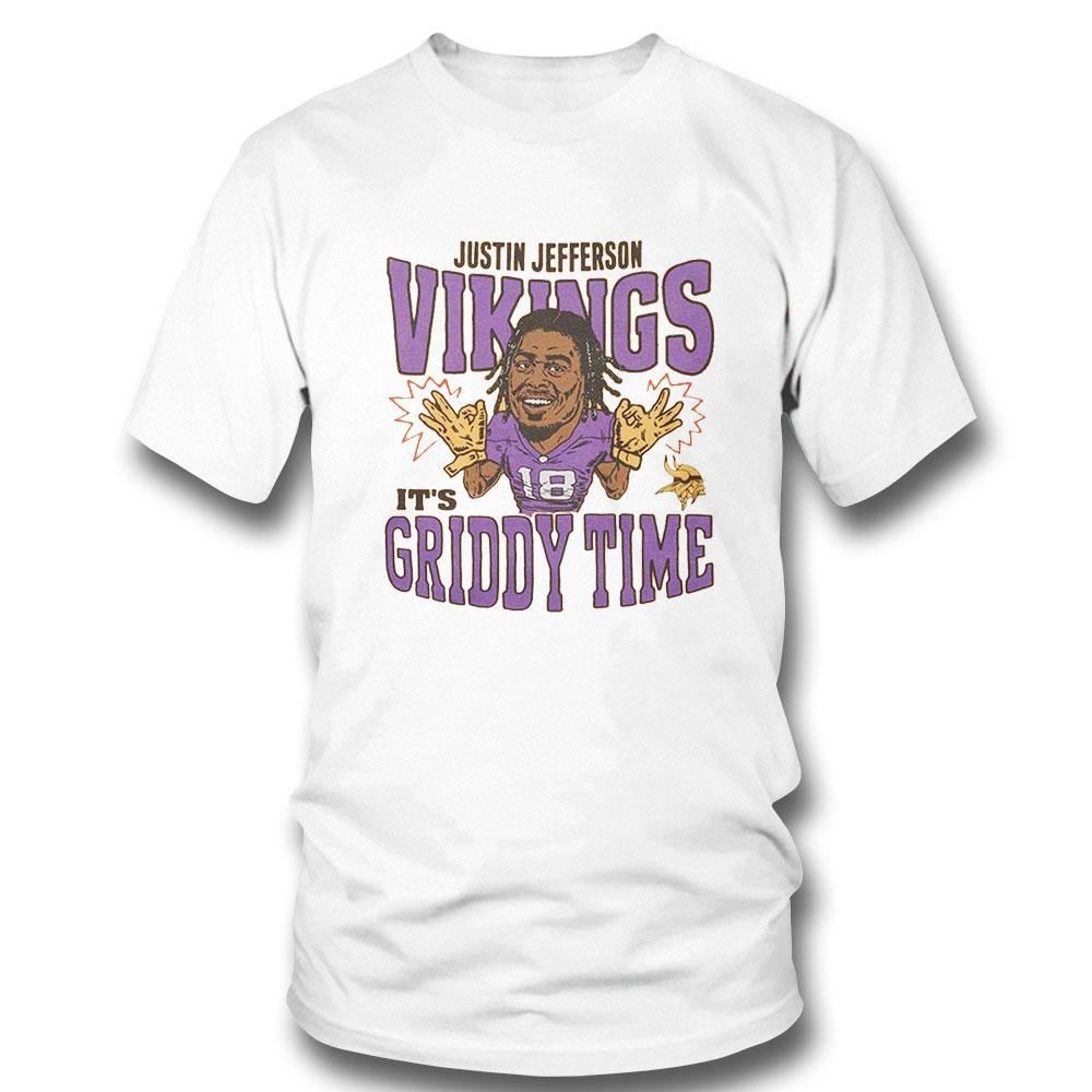 Minnesota Vikings Justin Jefferson Griddy Time Shirt
