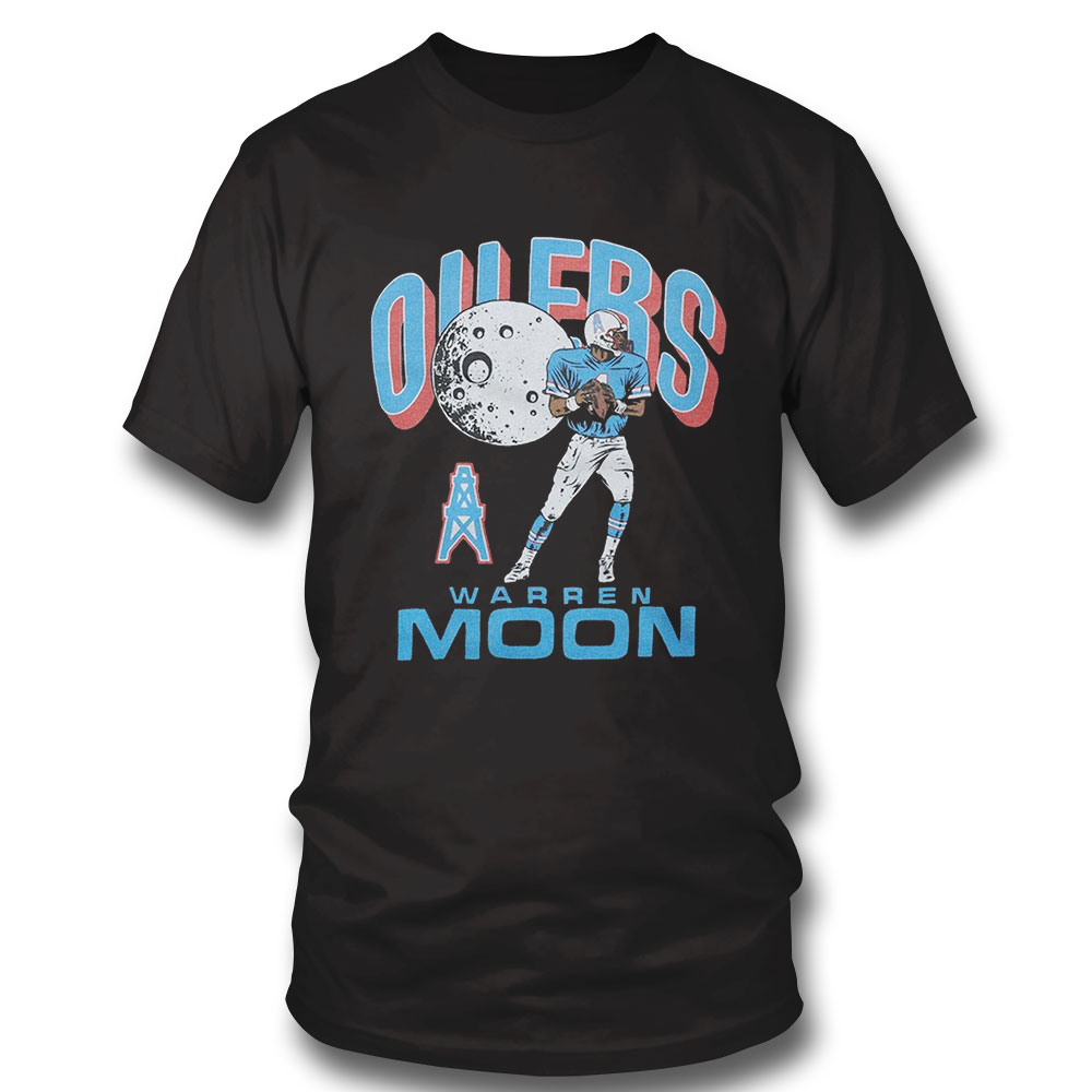 Oilers Football Warren Moon Shirt