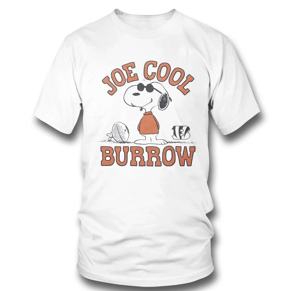 Peanuts X Bengals Joe Cool Burrow Shirt