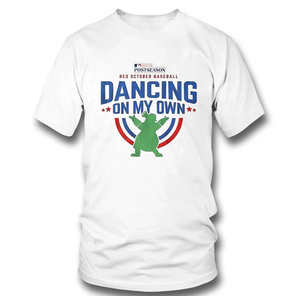 Philadelphia Phillies Red October Phanatic Dancing On My Own 2023 Postseason Shirt