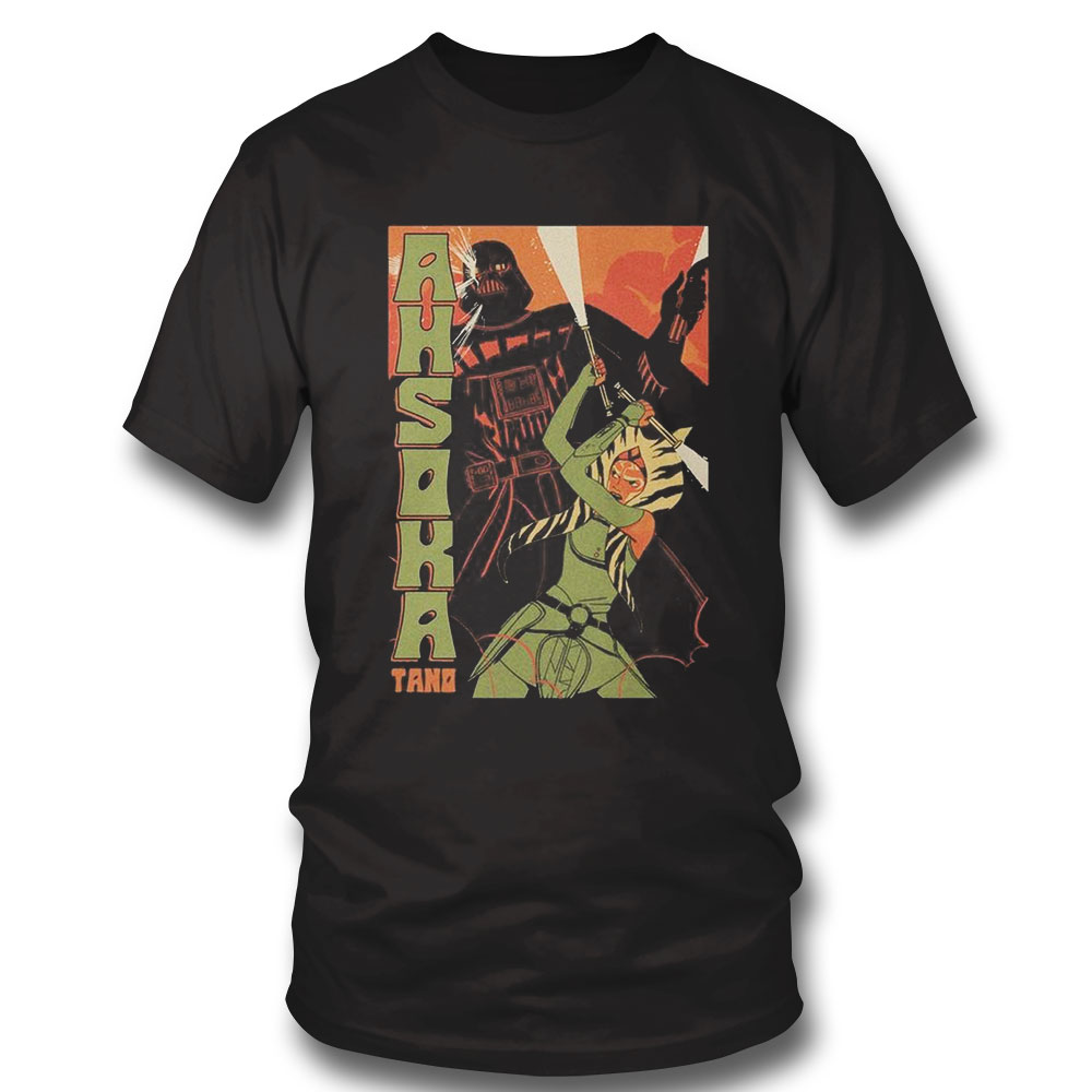 Star Wars Ahsoka Darth Vader Comic Shirt