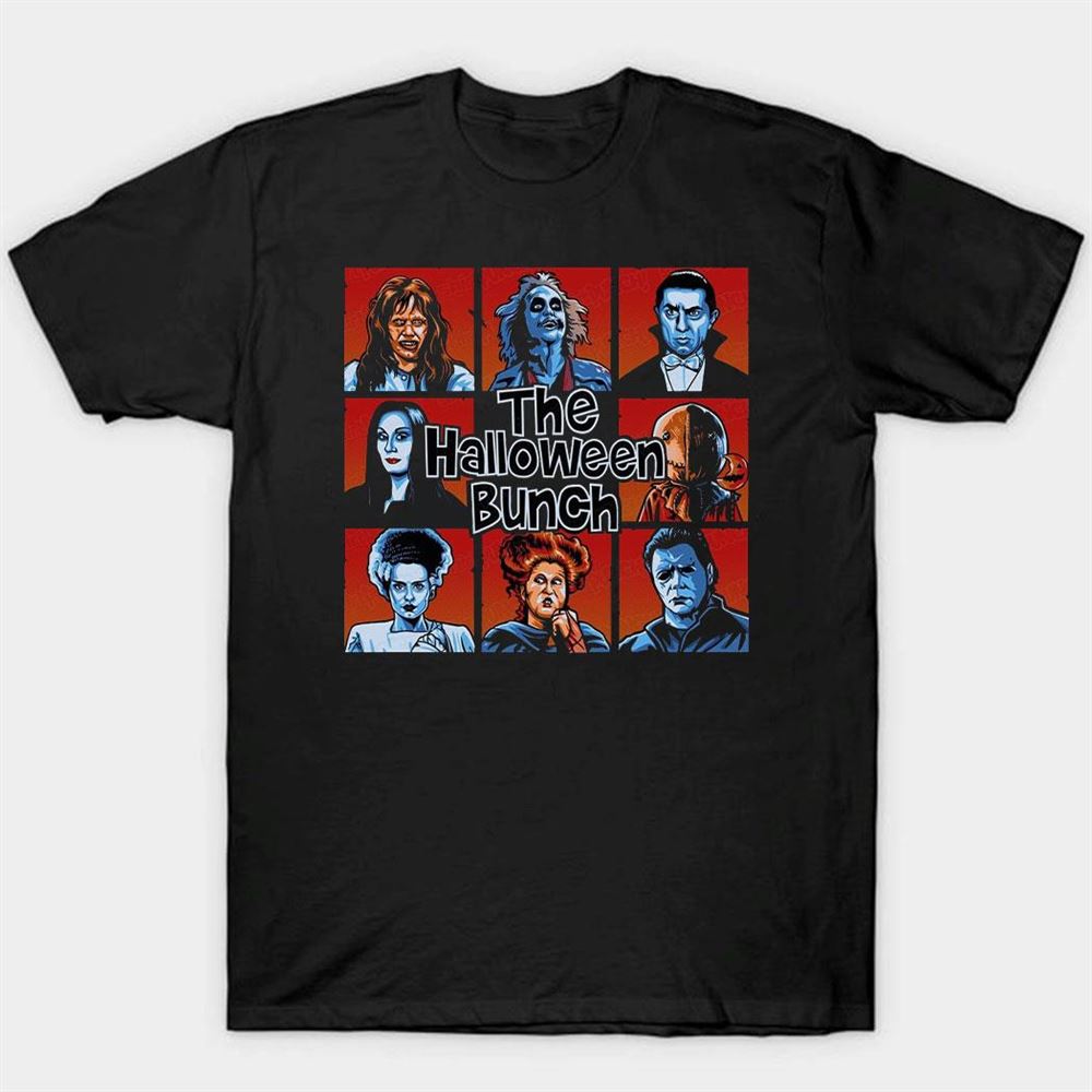 The Halloween Bunch Shirt Frankenstein Winifred Sanderson Michael Myers