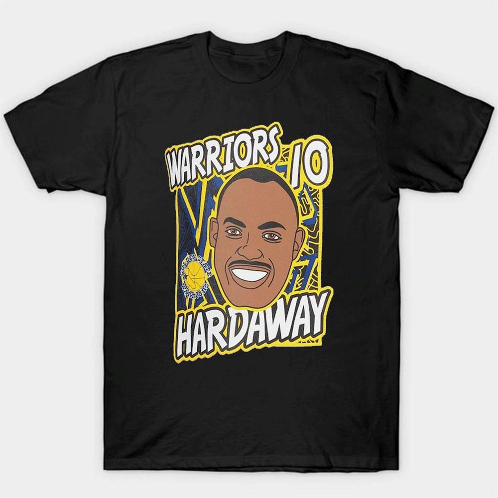 Tim Hardaway Golden State Warriors Mitchell And Ness Hardwood King Of The Court Player Shirt