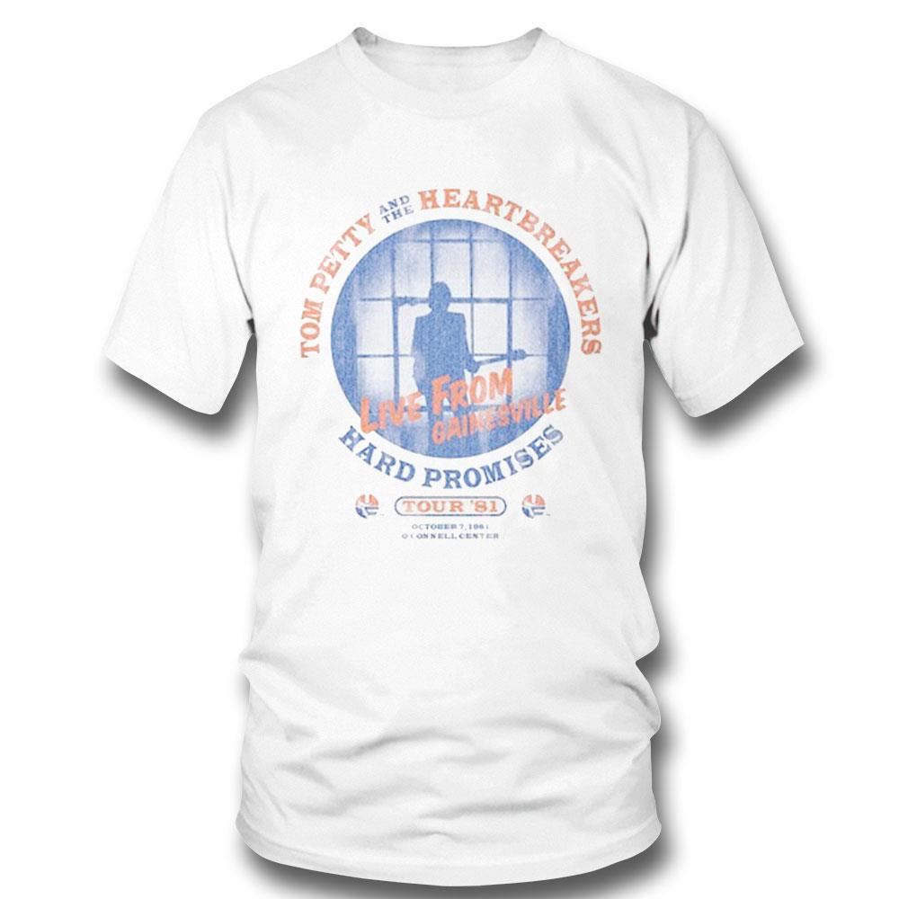 Tom Petty And The Heartbreakers Live From Gainesville Hard Promises Shirt