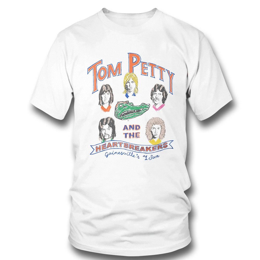 Tom Petty Florida Gators And The Heartbreakers Gainesville’s 1 Son Retro Shirt