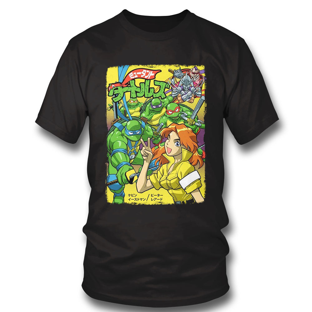 Turtles Japan Shirt Teenage Mutant Ninja Turtles