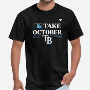 2 Tampa Bay Rays Fanatics 2023 Postseason Locker Room T Shirt
