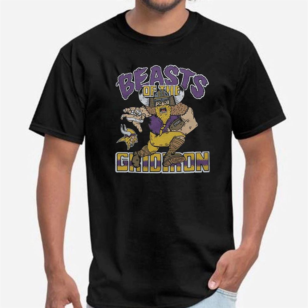 Minnesota Vikings Beasts Of The Gridiron Shirt Minnesota Vikings Beasts Of The Gridiron Shirt