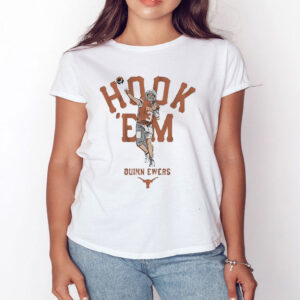 Texas Quinn Ewers Hook Em Shirt