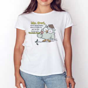 3 Tootsie Pop Mr Owl Shirt