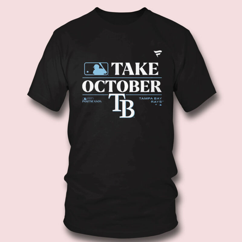 Tampa Bay Rays Fanatics 2023 Postseason Locker Room T-Shirt