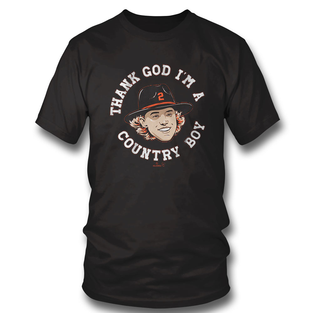 Gunnar Henderson Thank God I’m A Country Boy Baltimore Shirt