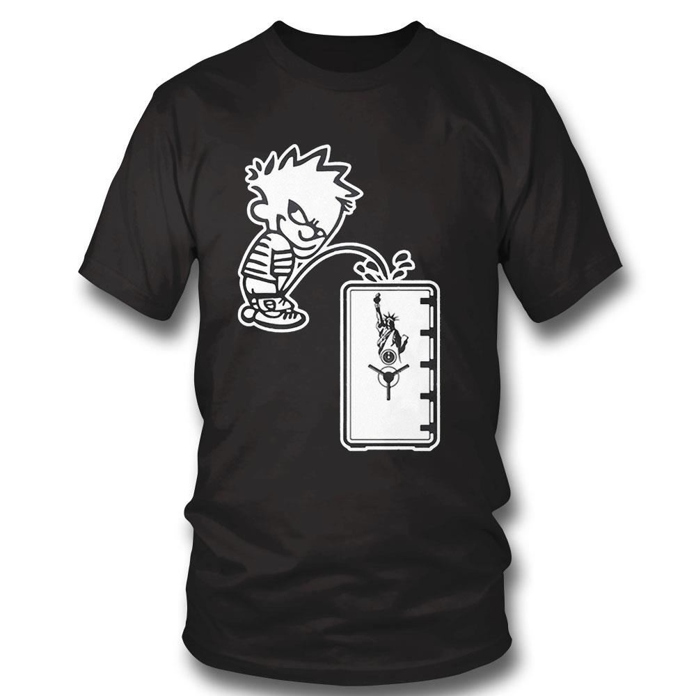 Nathan Hughes Legal Defense Pissing On Safe Shirt