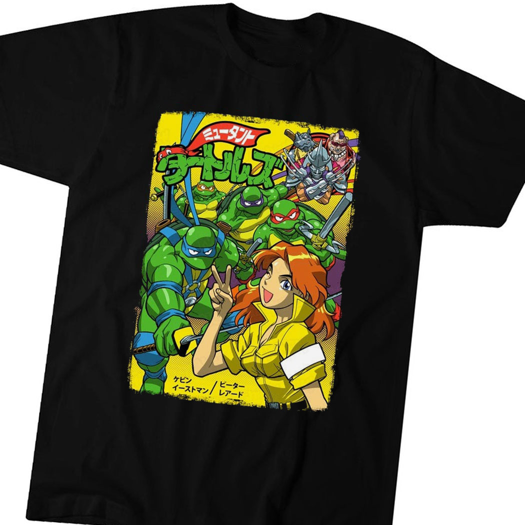 Turtles Japan Shirt Teenage Mutant Ninja Turtles