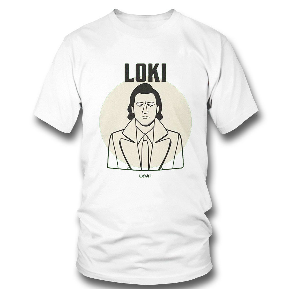 Marvel Loki Line Drawing Loki Portrait Shirt
