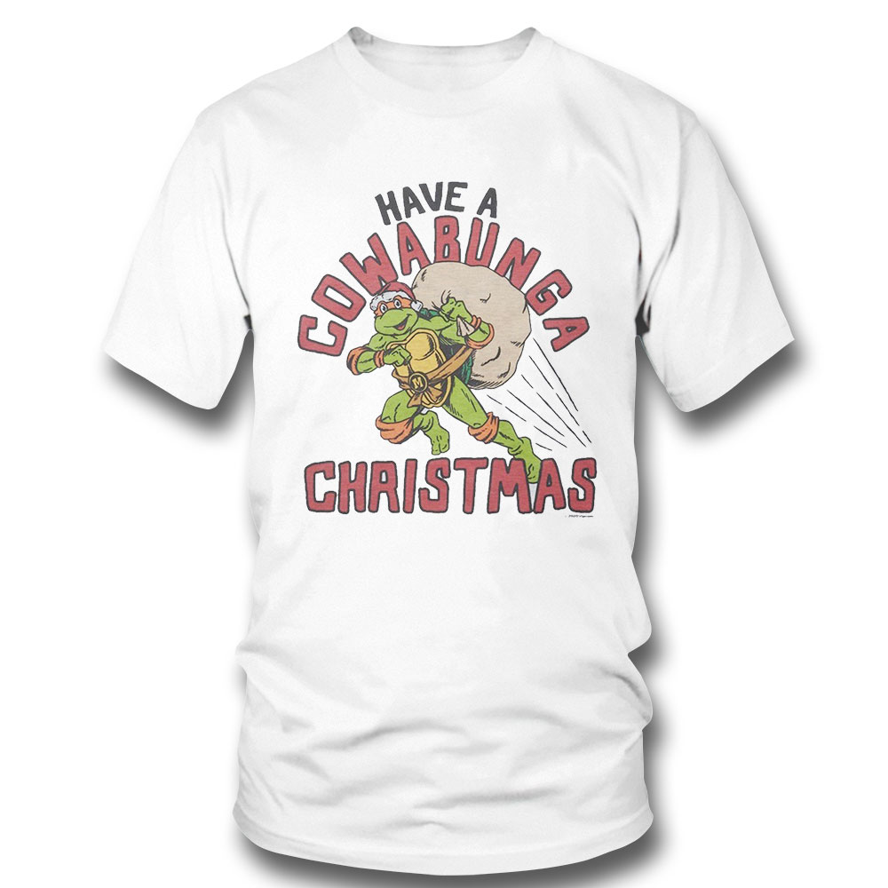 Tmnt Have A Cowabunga Christmas Shirt