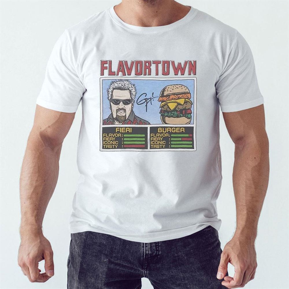 Flavortown Jam Fieri Burger Shirt Hoodie