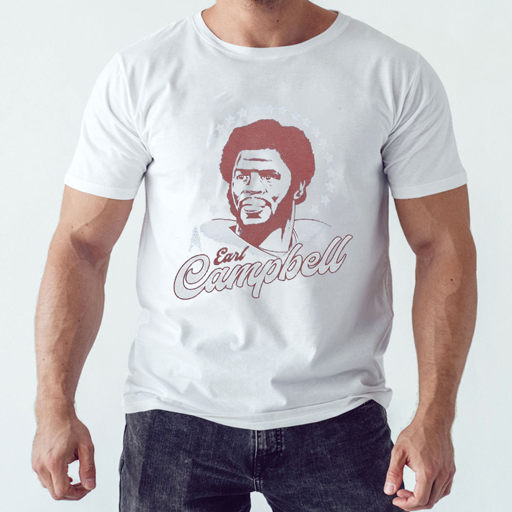 Oilers Football Earl Campbell Shirt Oilers Football Earl Campbell Shirt