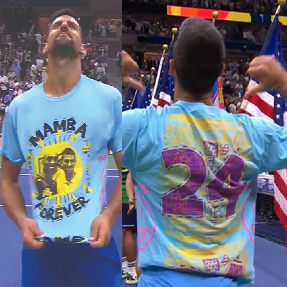 Novak Djokovic Mamba Forever Kobe Bryant Shirt