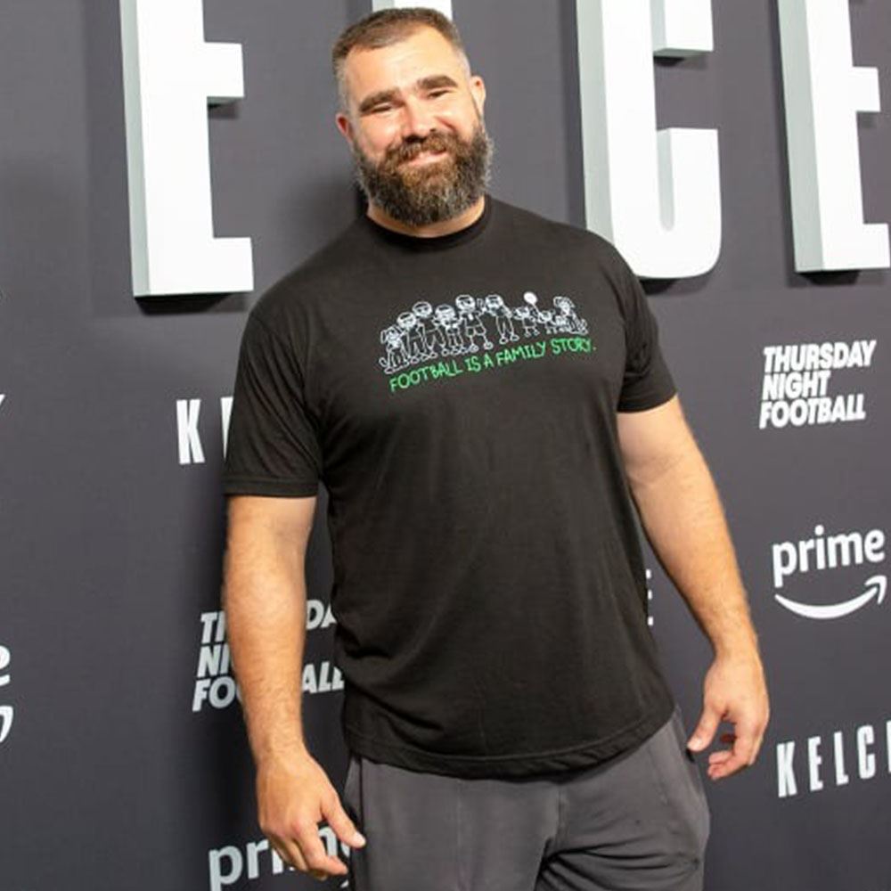 Official Jason Kelce Football Is A Family Story Shirt
