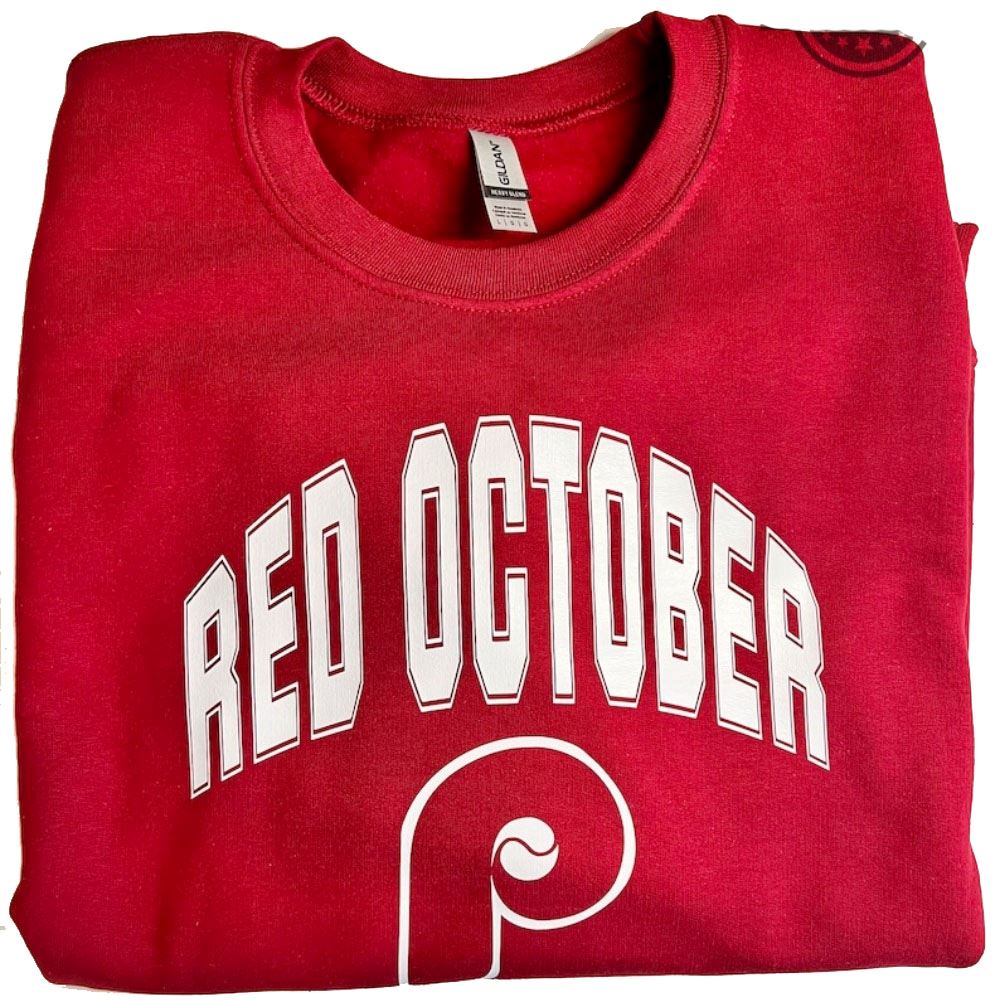 Red October Phillies 2023 Shirt