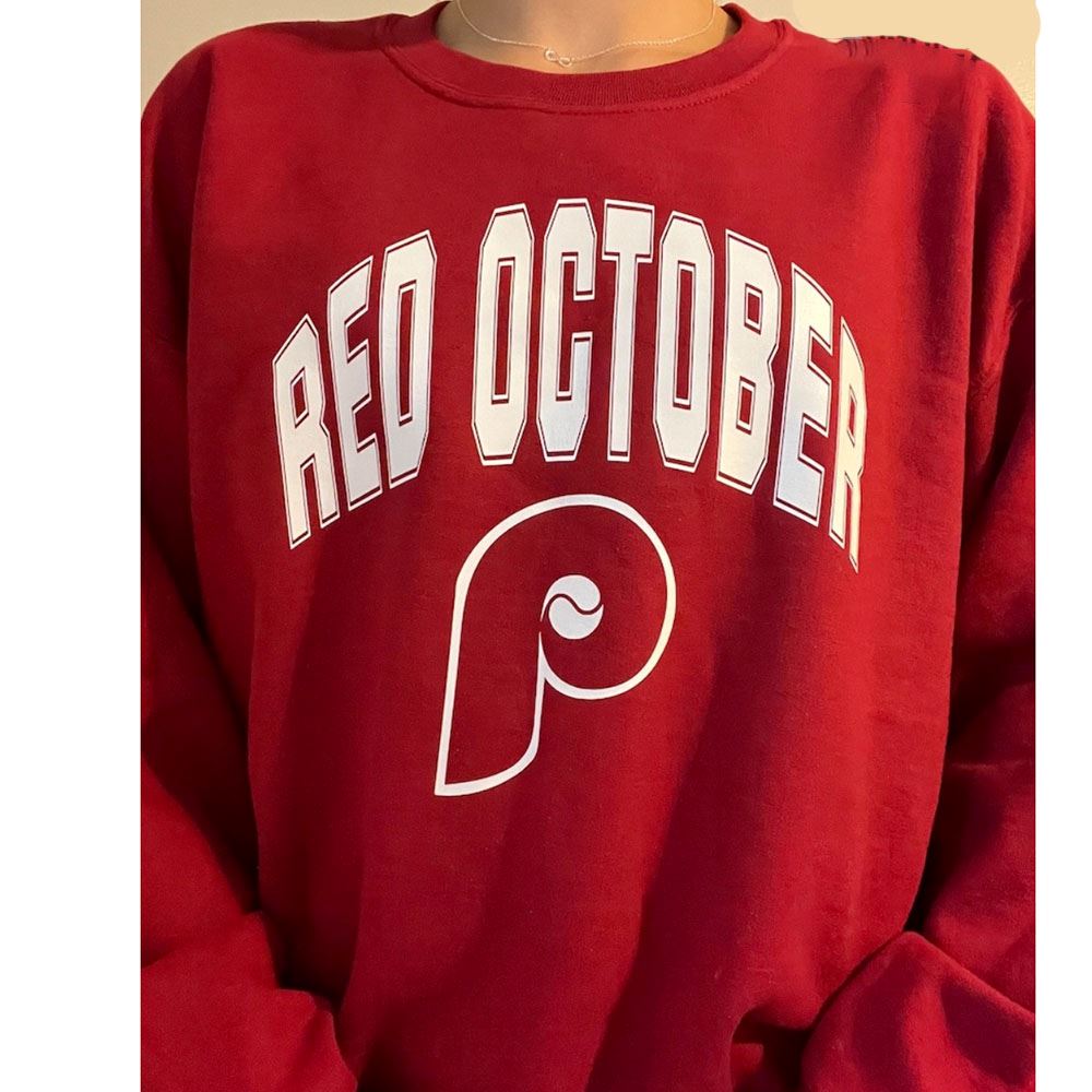 Red October Phillies 2023 Shirt