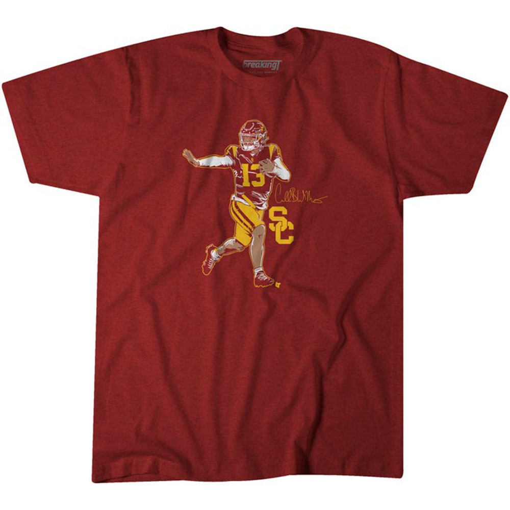 Usc Football Caleb Williams Superstar Pose Shirt