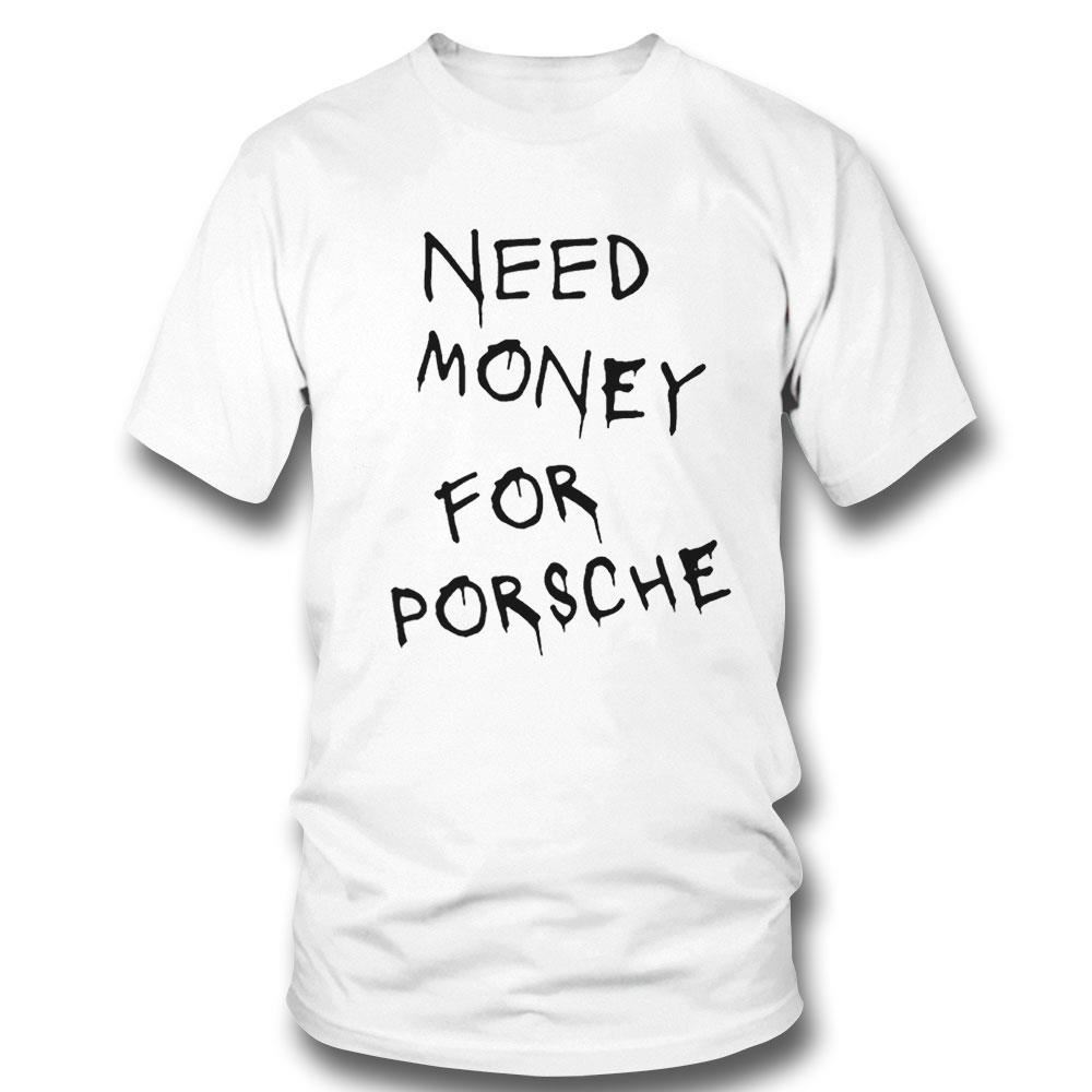 Brad Pitt Baju Need Money For Porsche Shirt