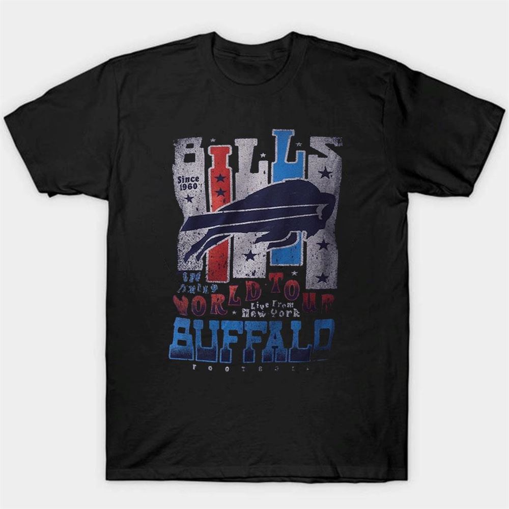 Buffalo Bills The Wild Collective Tour Band Shirt