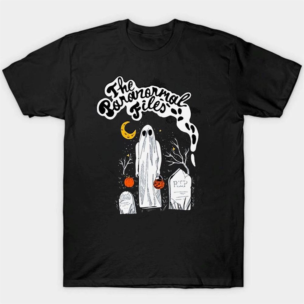 Cemetery Ghost The Paranormal Files Shirt